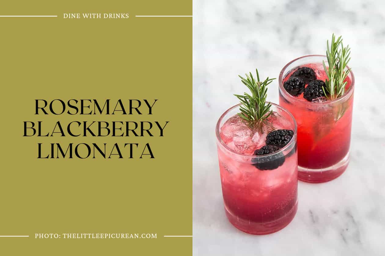 Rosemary Blackberry Limonata
