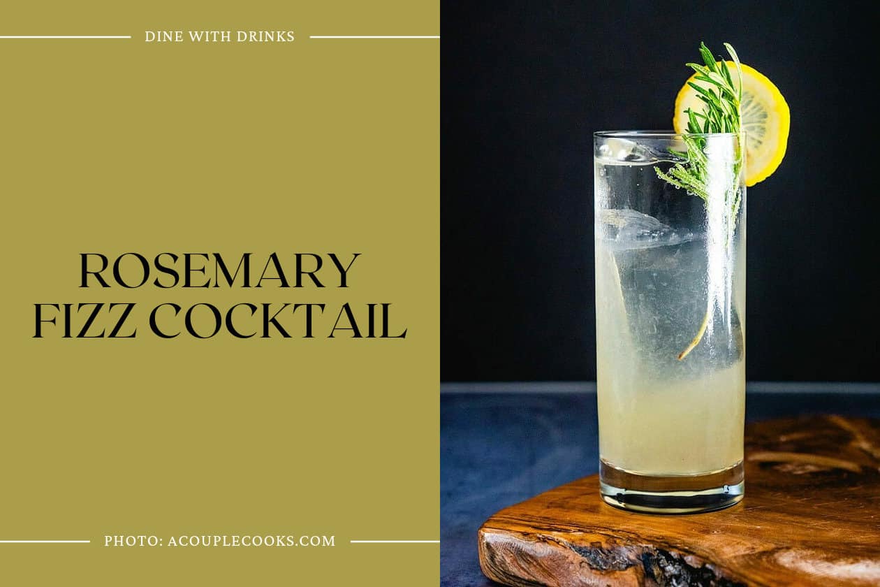 Rosemary Fizz Cocktail