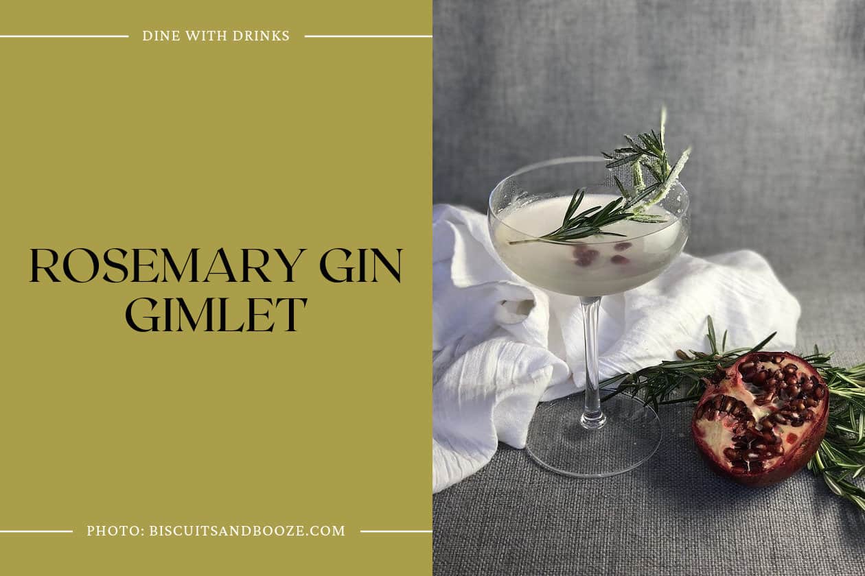 Rosemary Gin Gimlet