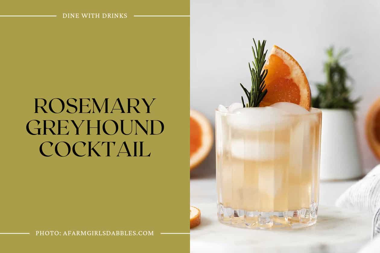Rosemary Greyhound Cocktail