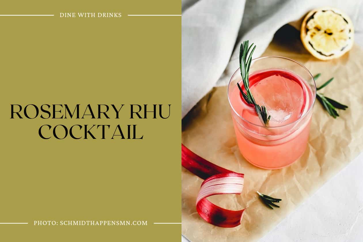 Rosemary Rhu Cocktail