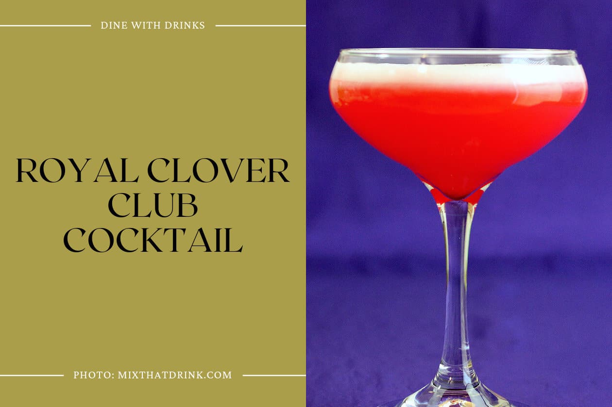 Royal Clover Club Cocktail