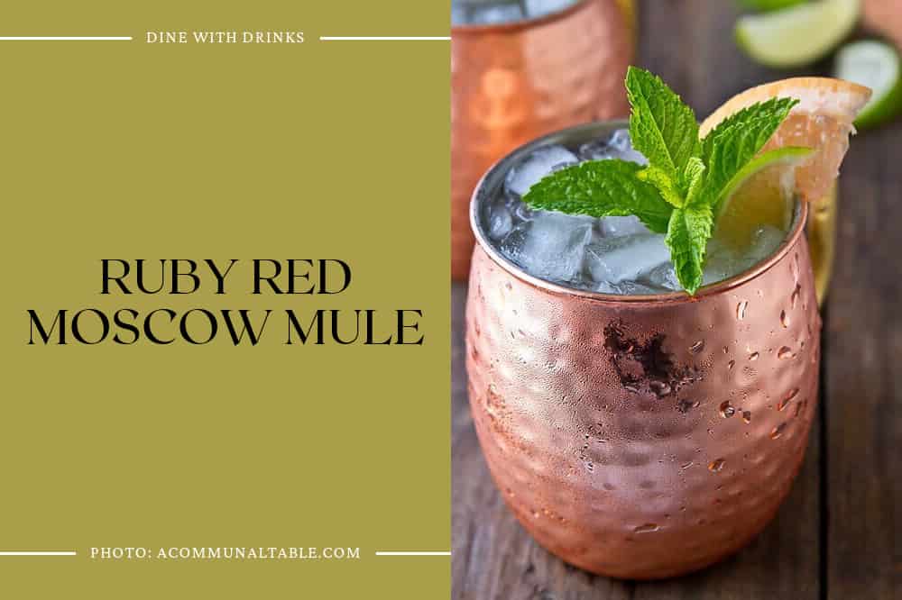 Ruby Red Moscow Mule