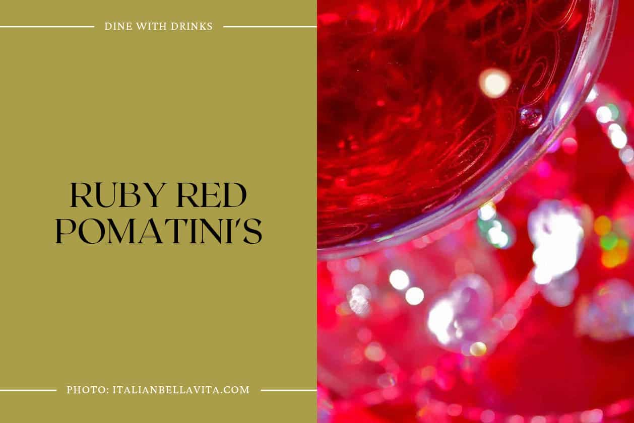Ruby Red Pomatini's