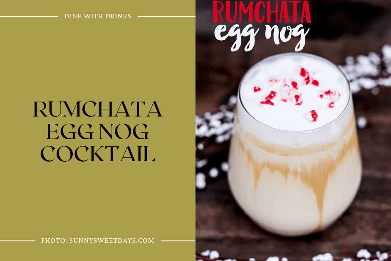 Rumchata Egg Nog Cocktail