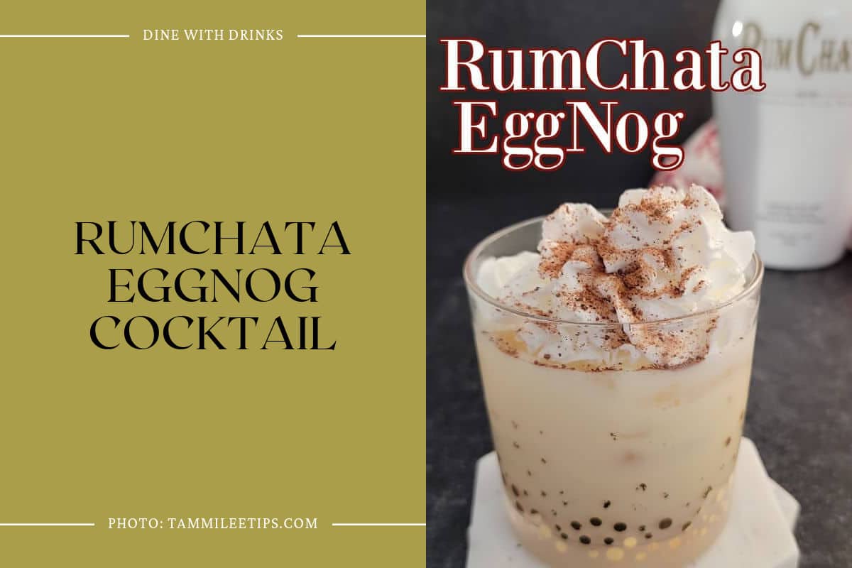 Rumchata Eggnog Cocktail