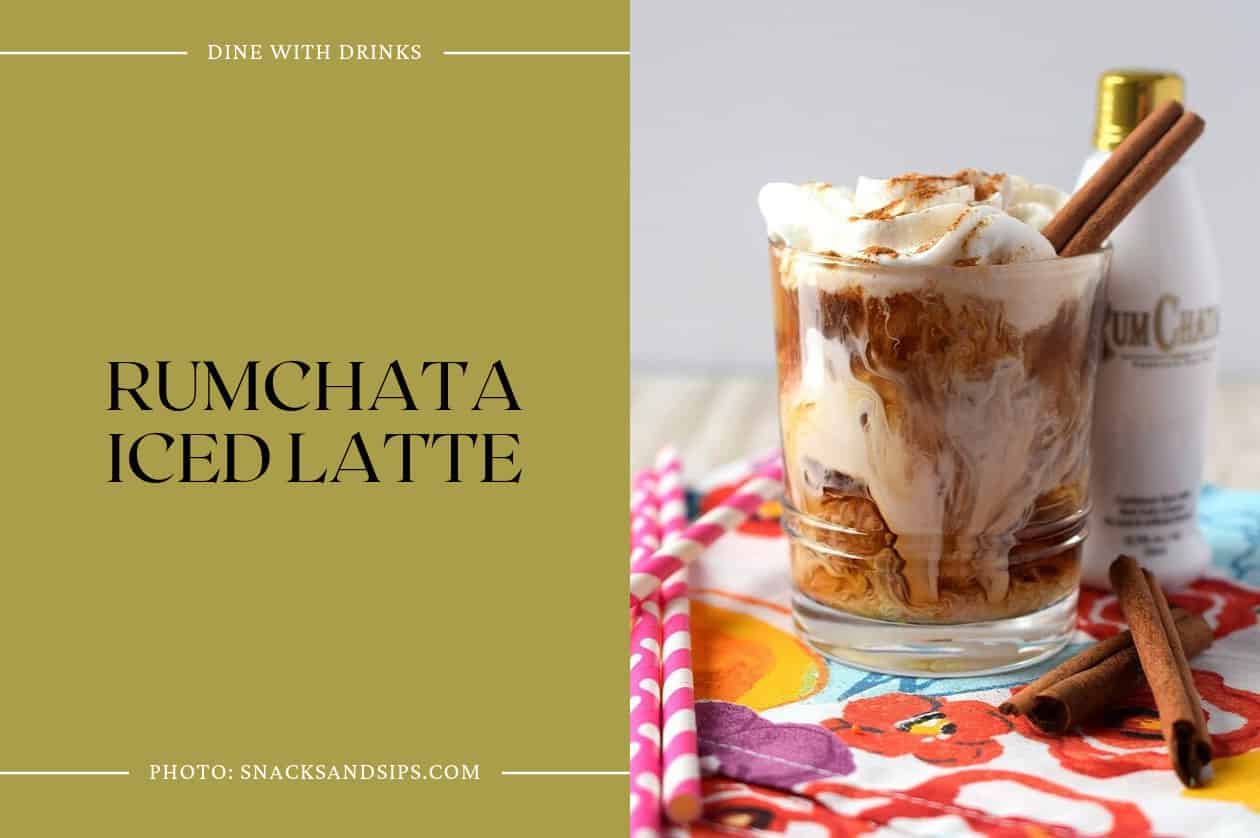 Rumchata Iced Latte