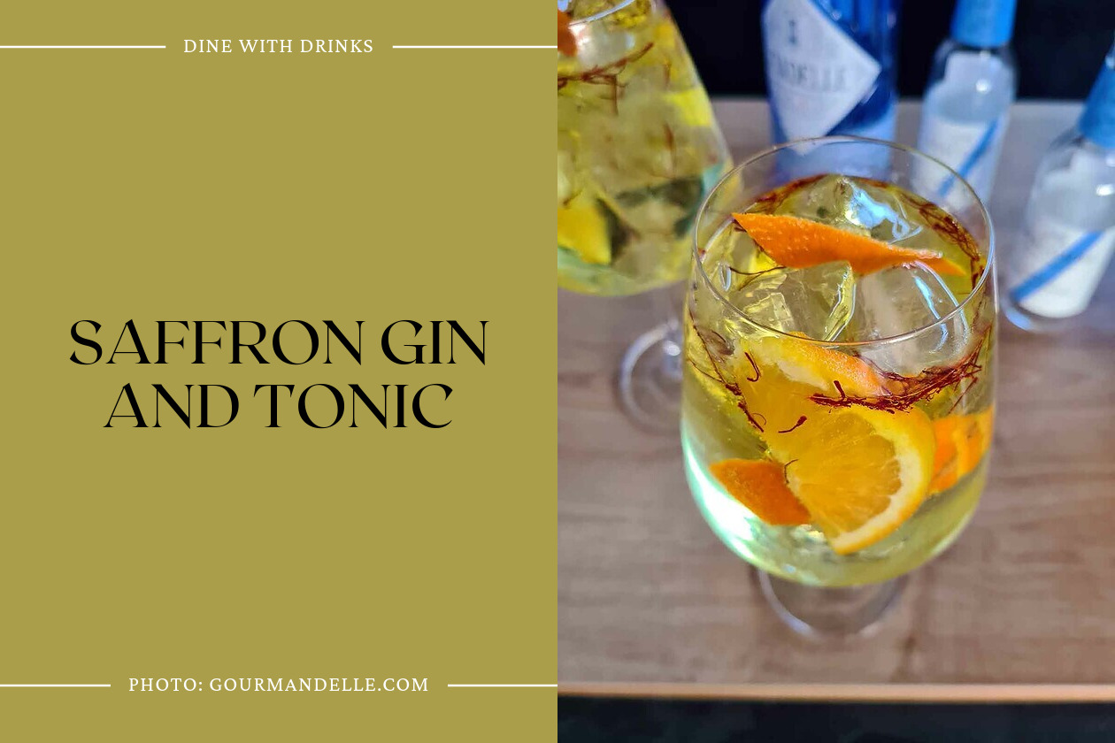 Saffron Gin And Tonic
