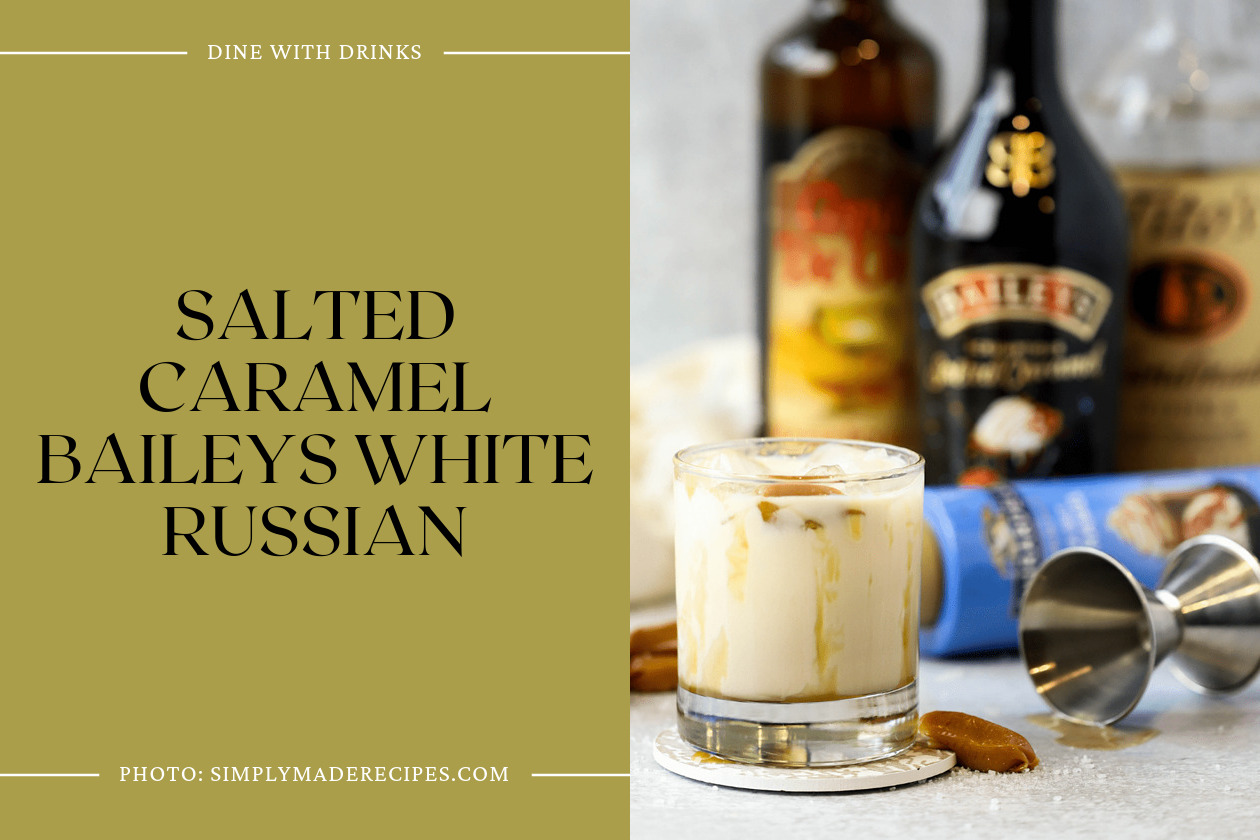 Salted Caramel Baileys White Russian