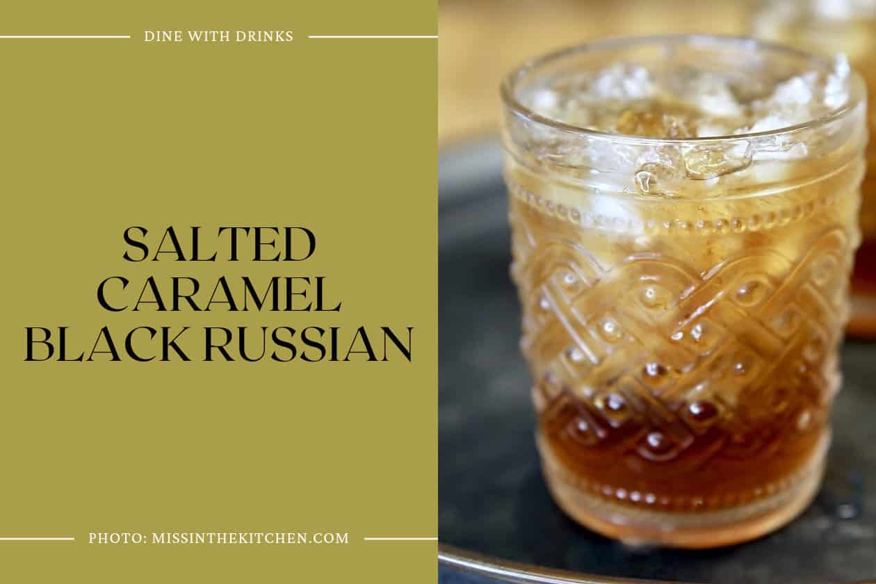 Salted Caramel Black Russian