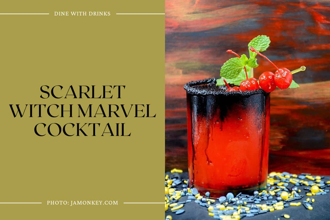 Scarlet Witch Marvel Cocktail