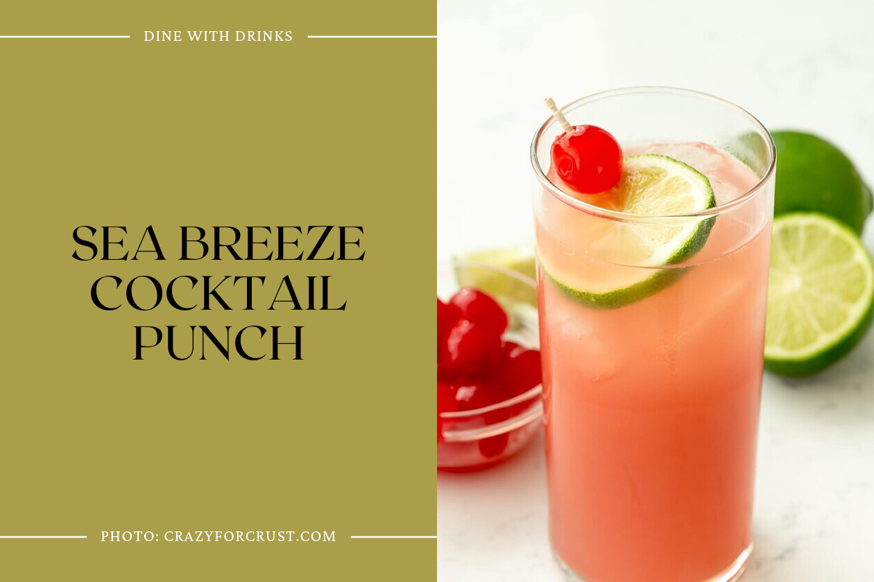 Sea Breeze Cocktail Punch