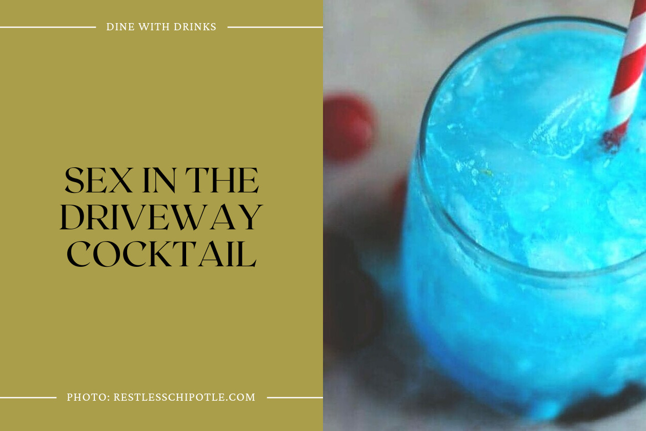 Sex In The Driveway Cocktail