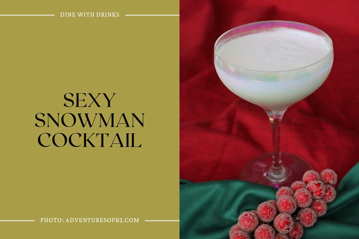 Sexy Snowman Cocktail