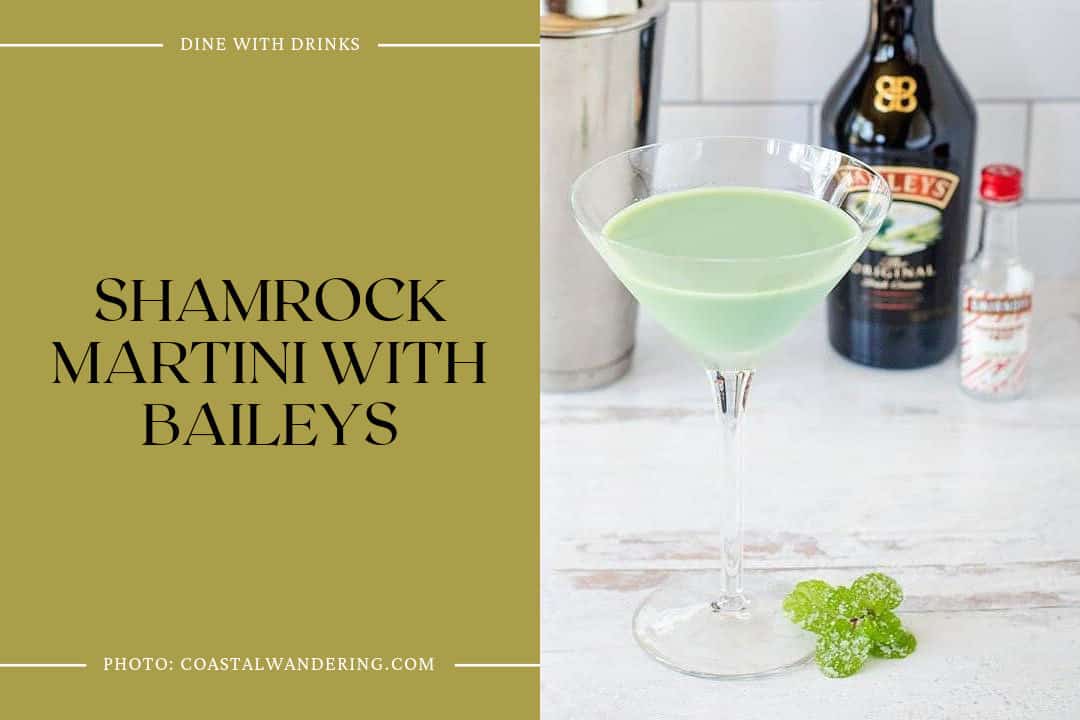 Shamrock Martini With Baileys