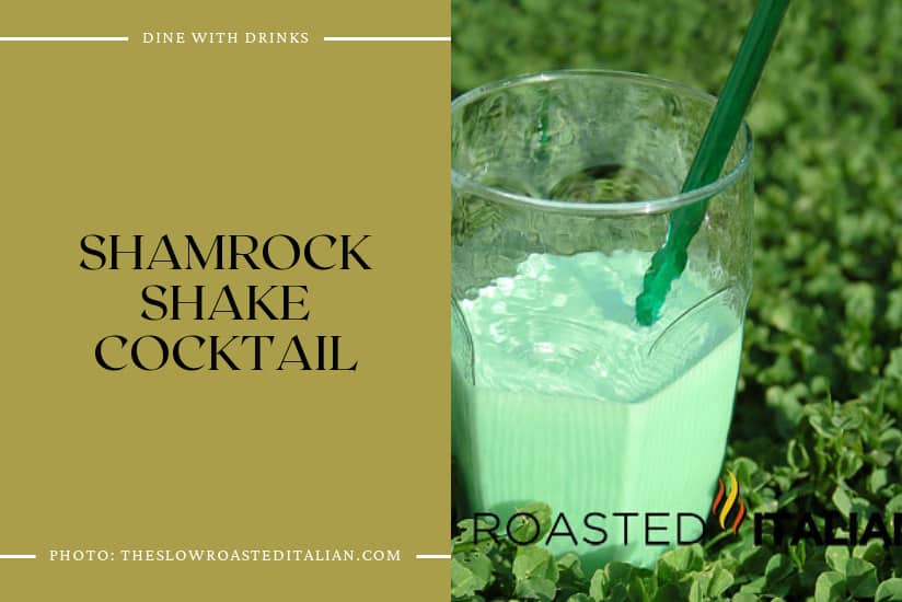 Shamrock Shake Cocktail