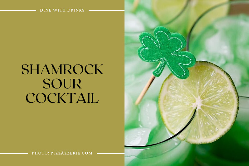 Shamrock Sour Cocktail