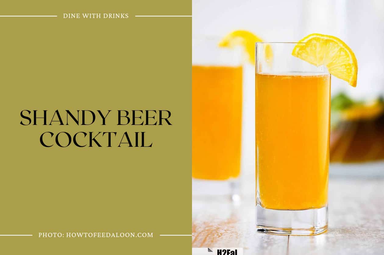 Shandy Beer Cocktail