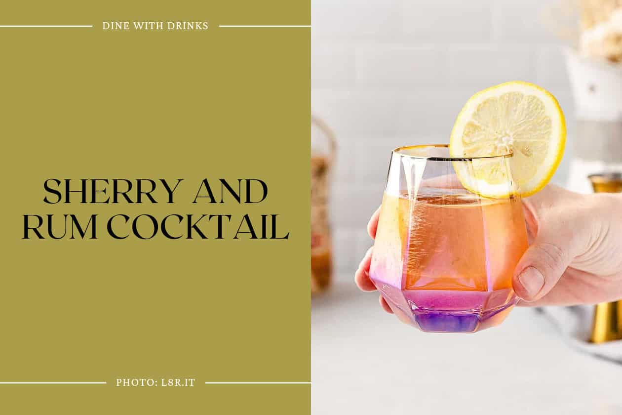 Sherry And Rum Cocktail