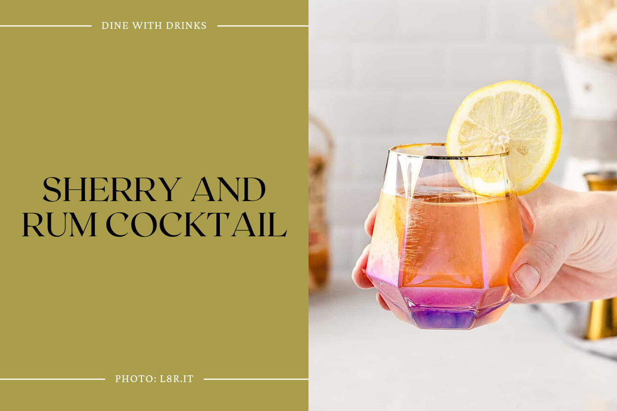 Sherry And Rum Cocktail