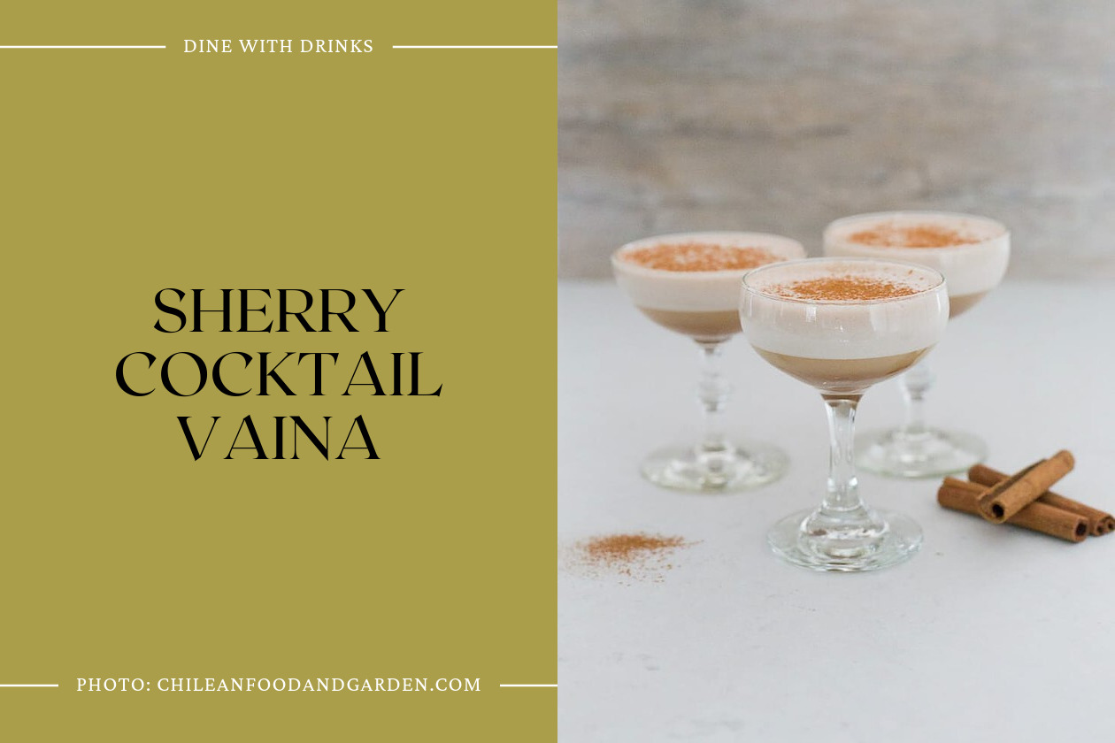 Sherry Cocktail Vaina