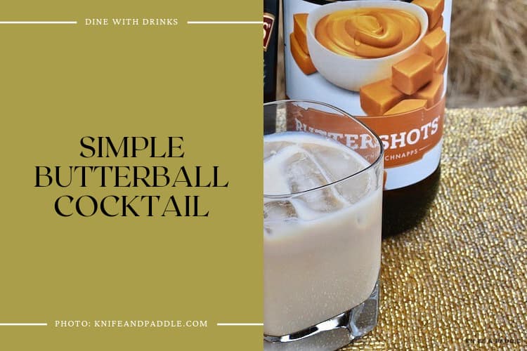 Simple Butterball Cocktail