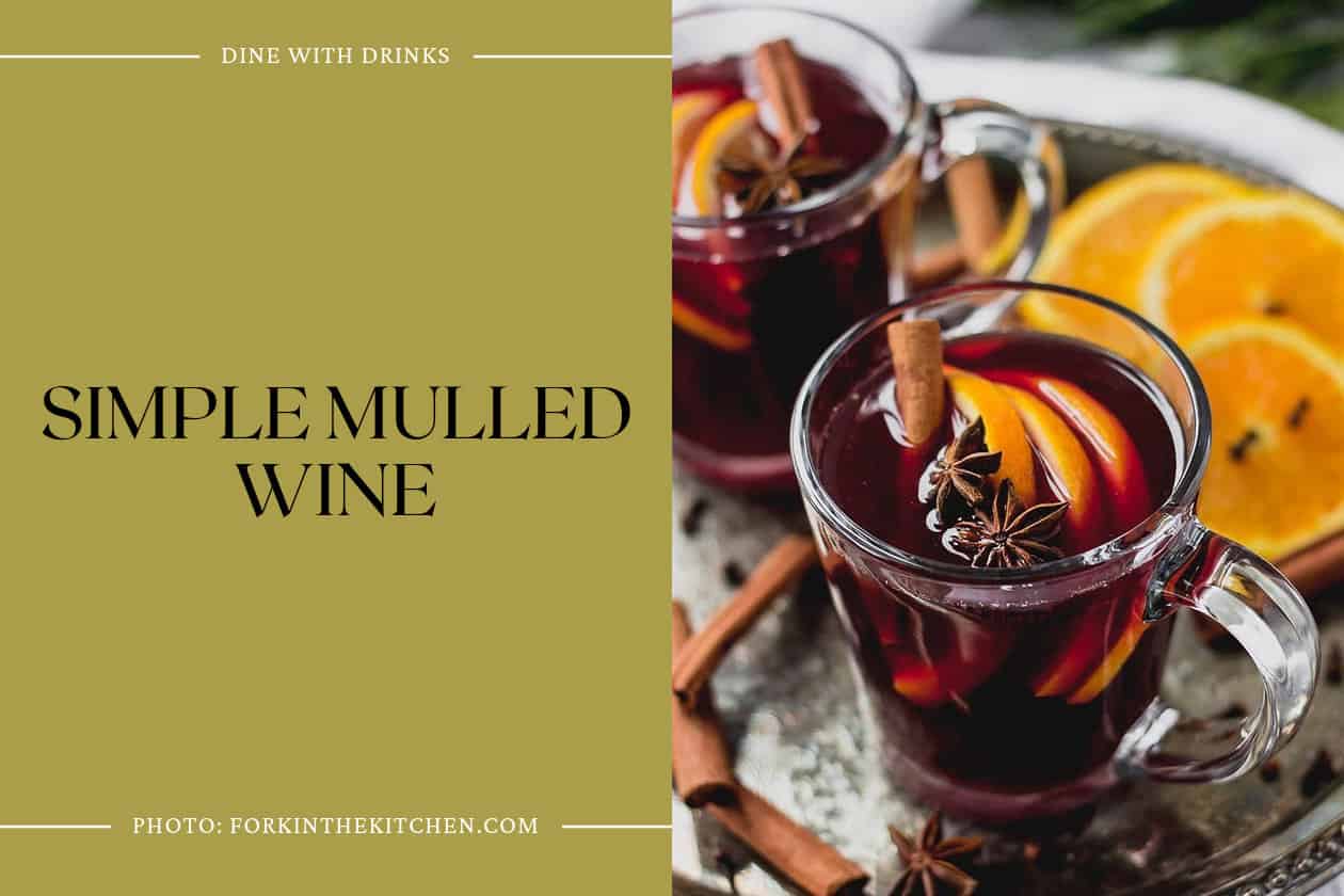 Simple Mulled Wine
