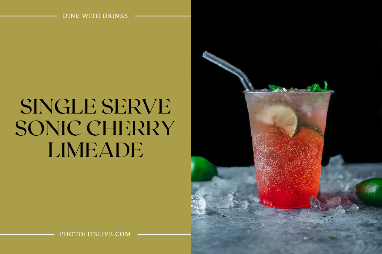 Single Serve Sonic Cherry Limeade