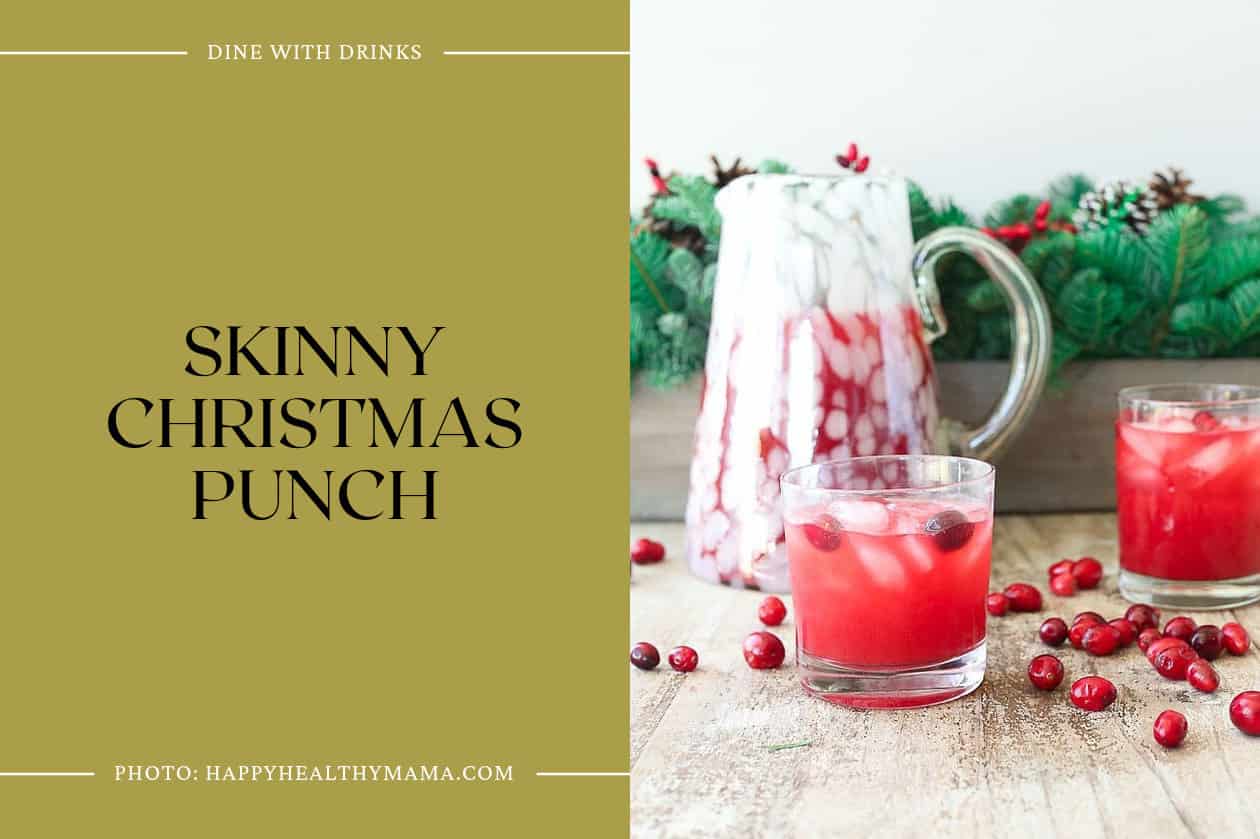 Skinny Christmas Punch