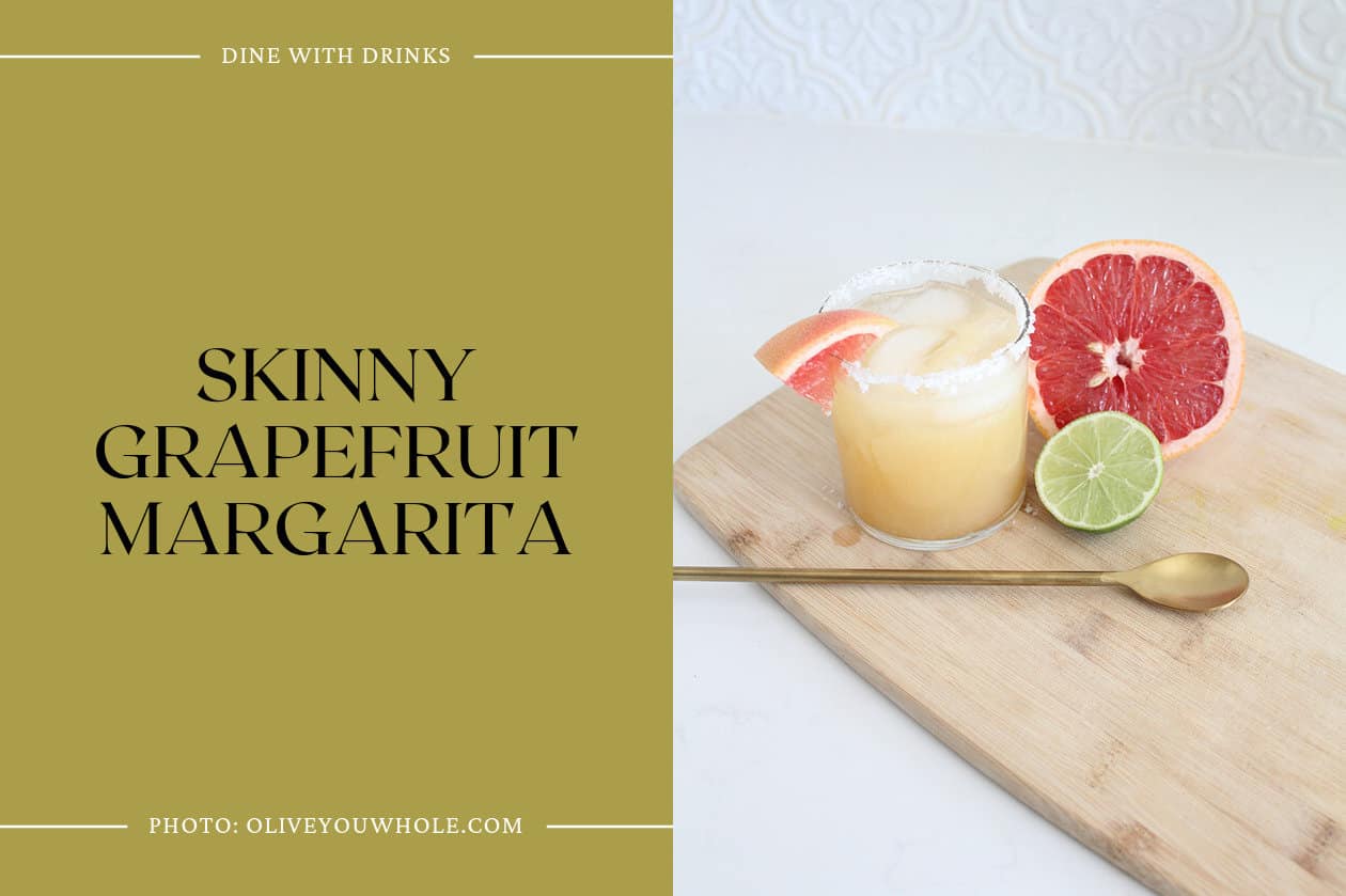 Skinny Grapefruit Margarita