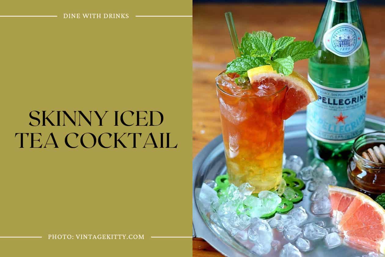 Skinny Iced Tea Cocktail