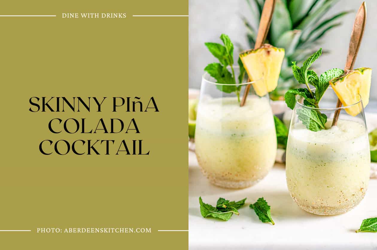 Skinny Piña Colada Cocktail