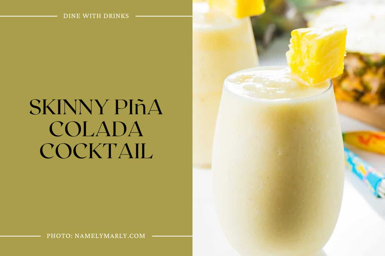 Skinny Piña Colada Cocktail
