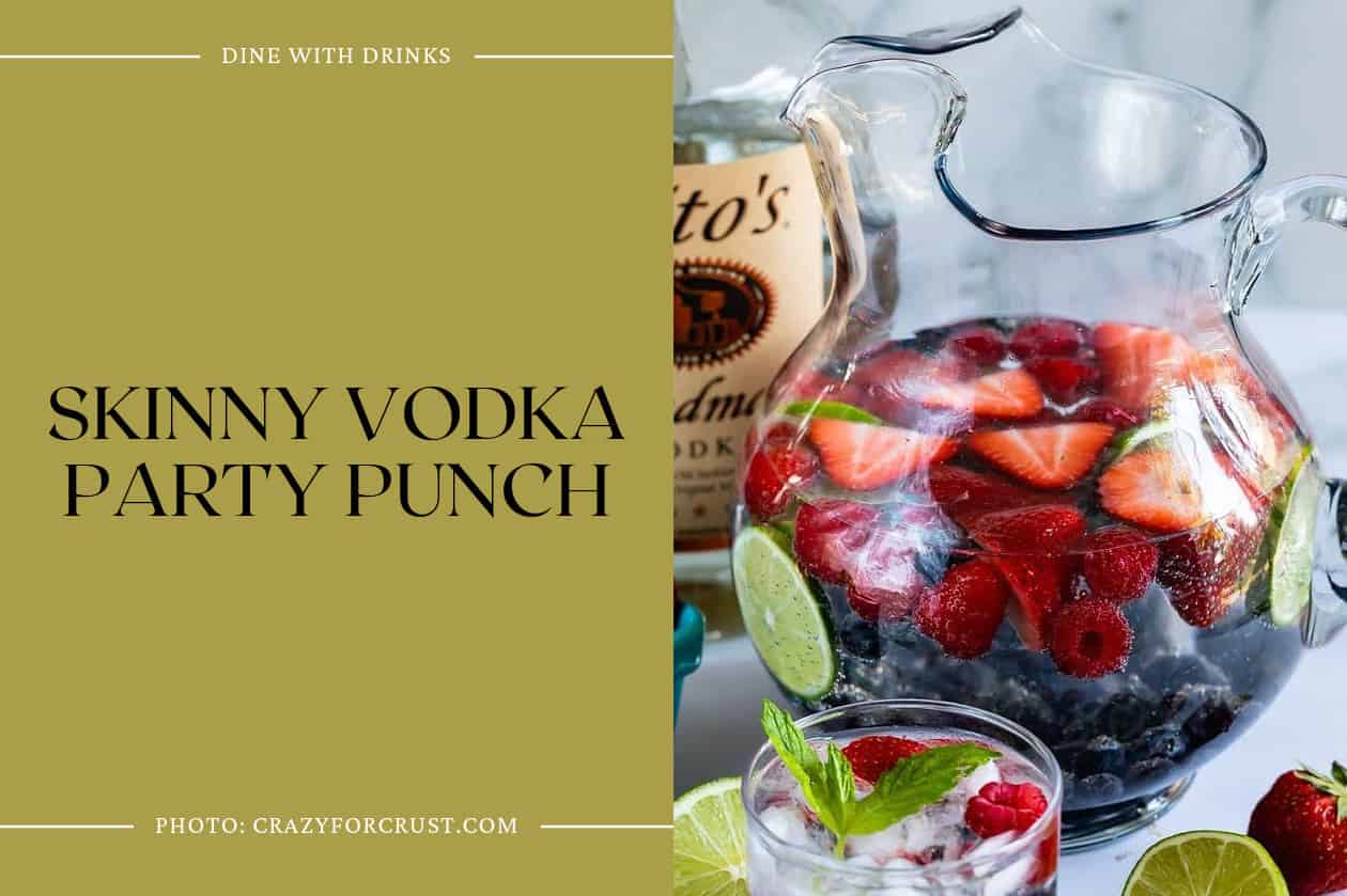 Skinny Vodka Party Punch