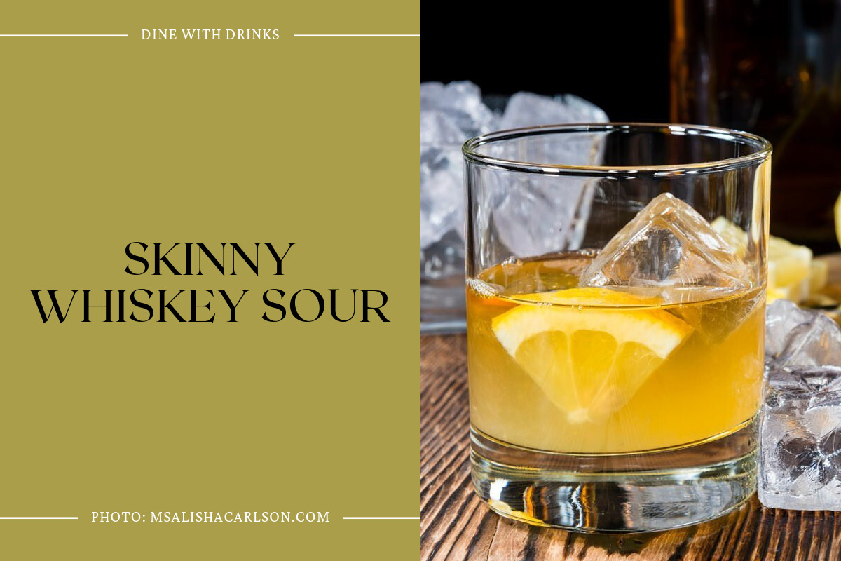 Skinny Whiskey Sour
