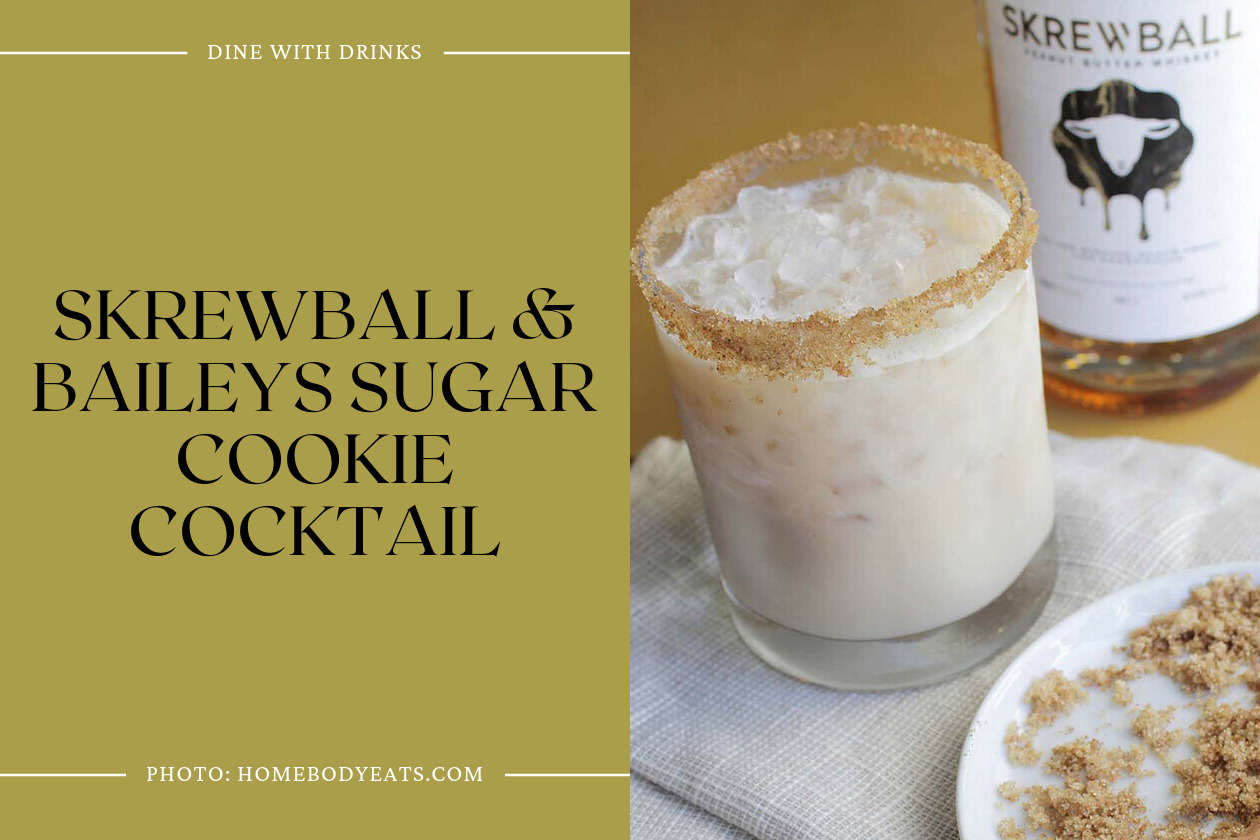 Skrewball & Baileys Sugar Cookie Cocktail