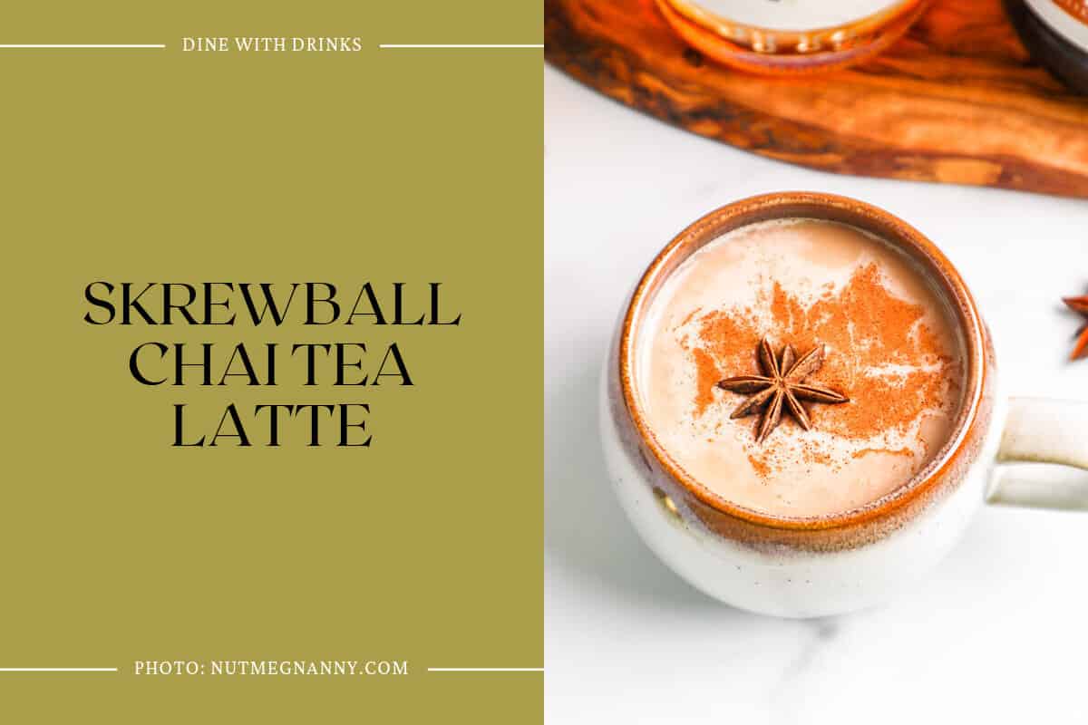 Skrewball Chai Tea Latte