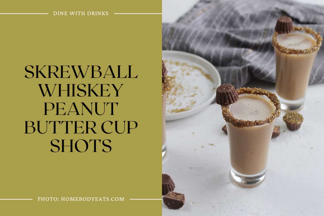 Skrewball Whiskey Peanut Butter Cup Shots
