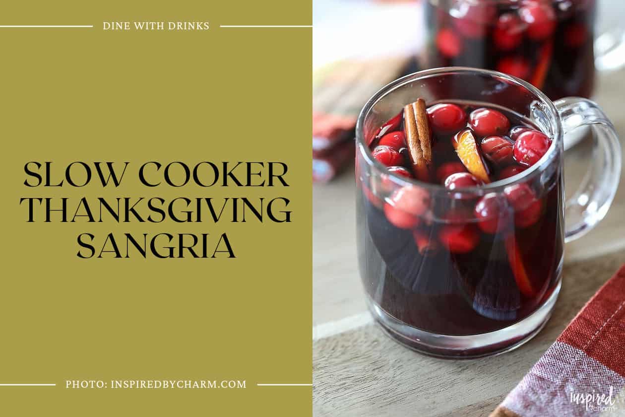Slow Cooker Thanksgiving Sangria