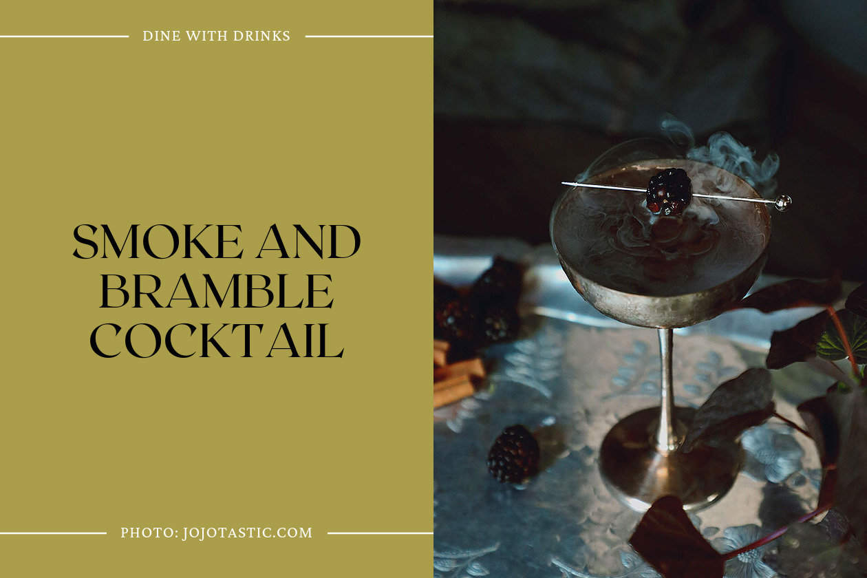 Smoke And Bramble Cocktail