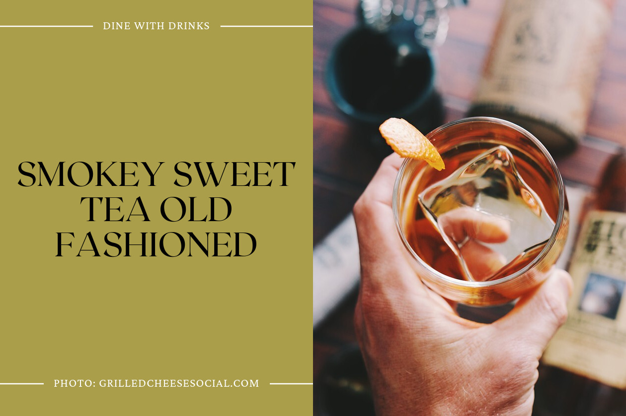 Smokey Sweet Tea Old Fashioned