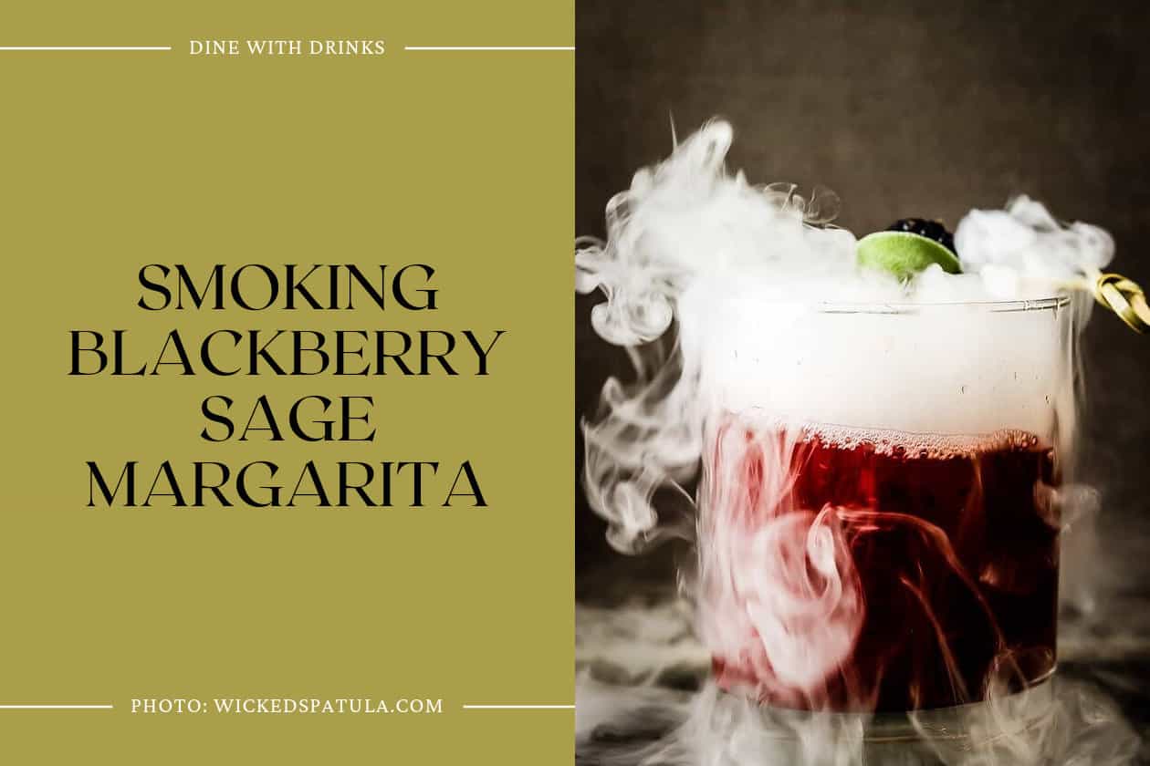 Smoking Blackberry Sage Margarita