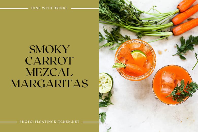 Smoky Carrot Mezcal Margaritas