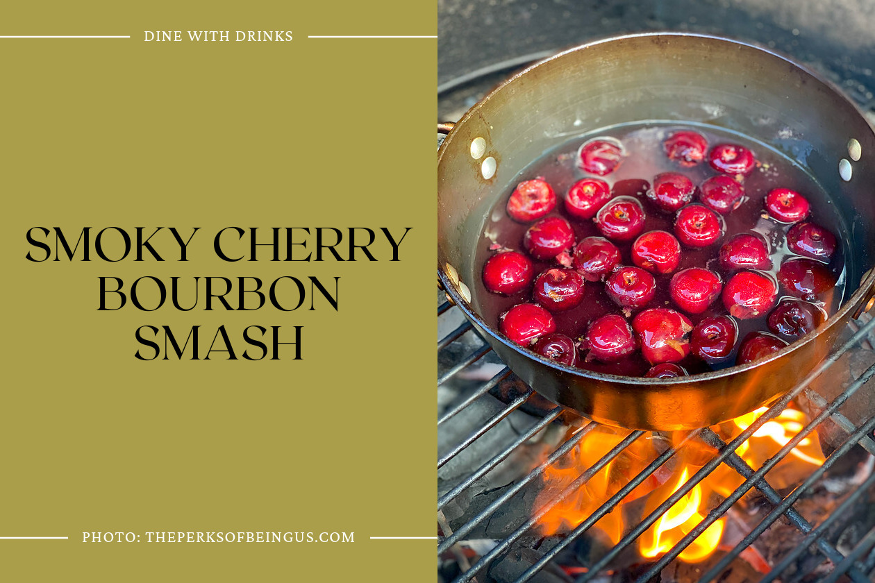 Smoky Cherry Bourbon Smash