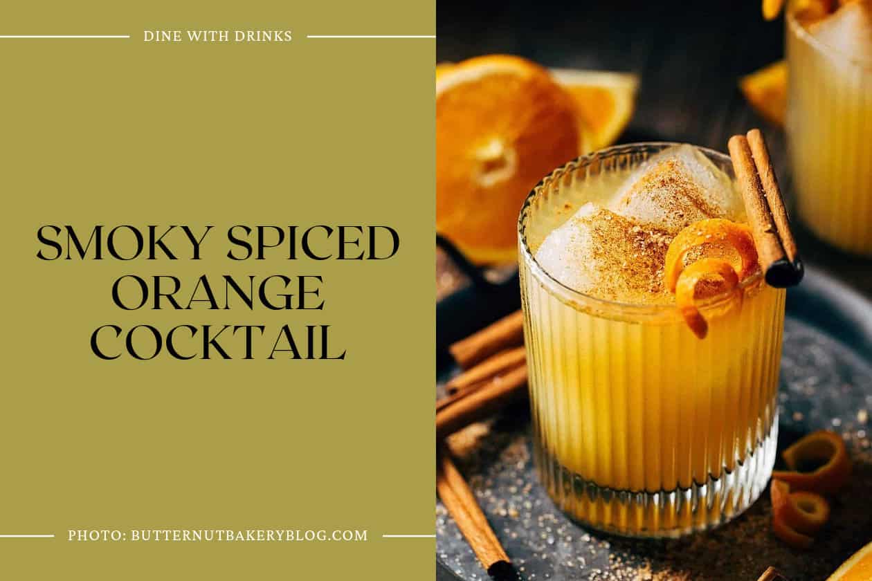 Smoky Spiced Orange Cocktail
