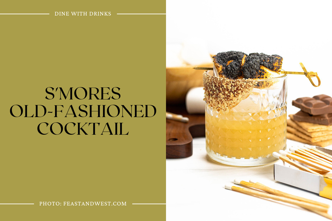 S'mores Old-Fashioned Cocktail