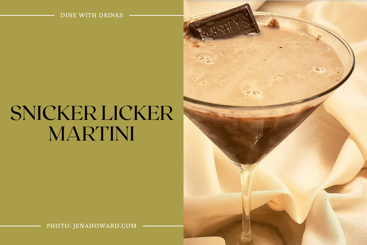 Snicker Licker Martini