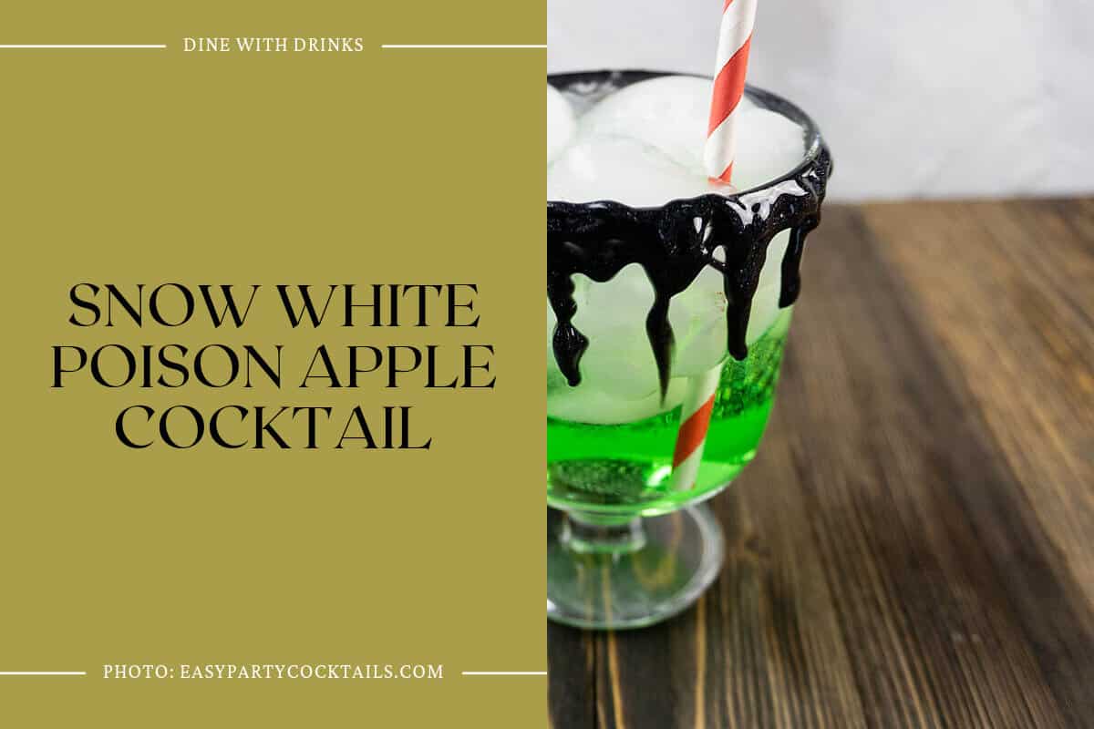 Snow White Poison Apple Cocktail