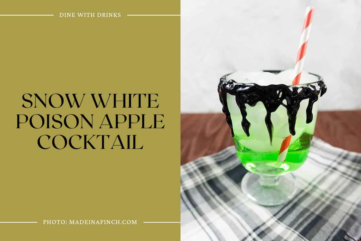 Snow White Poison Apple Cocktail
