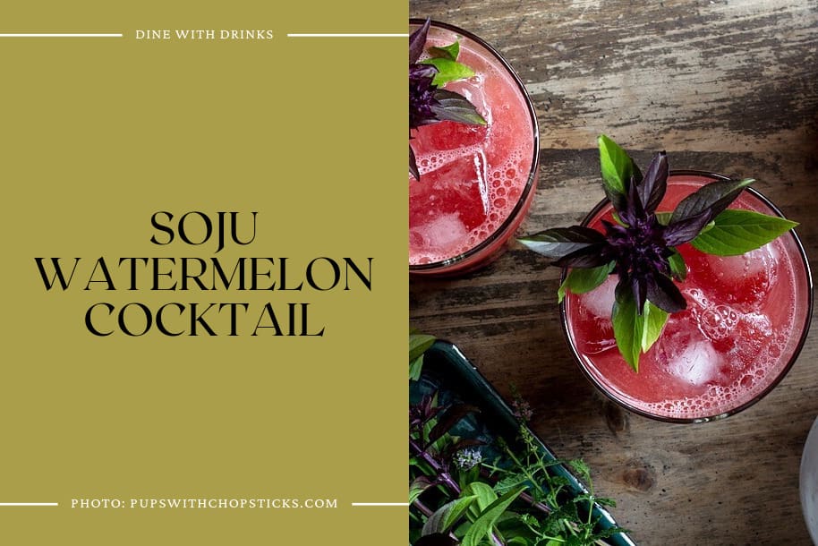 Soju Watermelon Cocktail